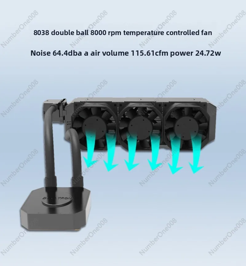 for 2U Server Heatsink Water Cooling 1200 1150 1366 1700 2011 2066 AM4 L35