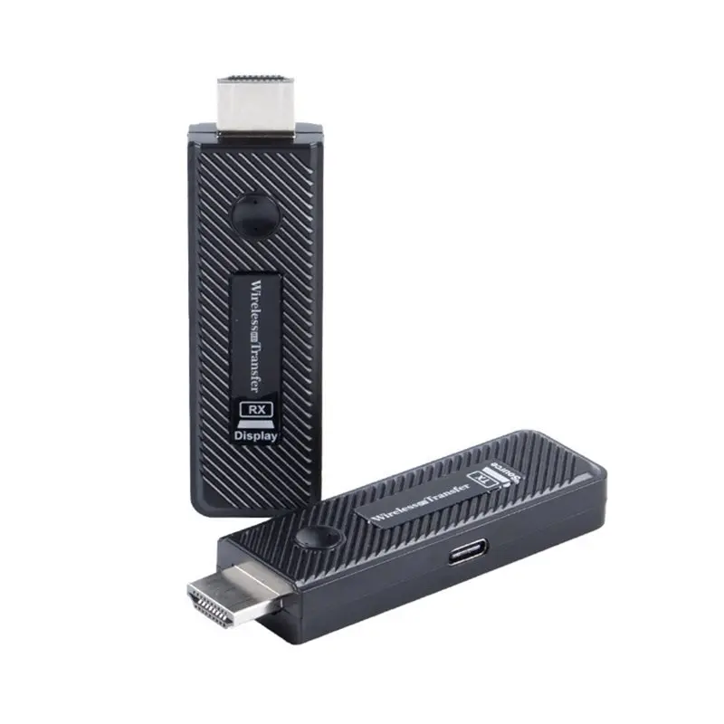 Wireless -Compatible Extender 60M Wireless -Compatible Transmitter Receiver Plug Play For Laptop TV Projector