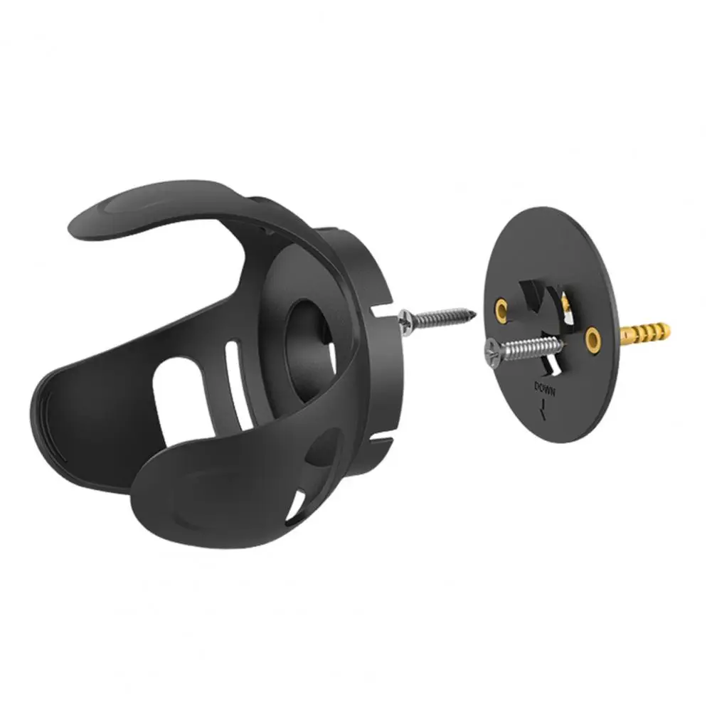 Mounting Bracket with Super Glue Stickers Echo Dot 4/5 Generation Wall Mount Holder with Cord Management Angle for Echo