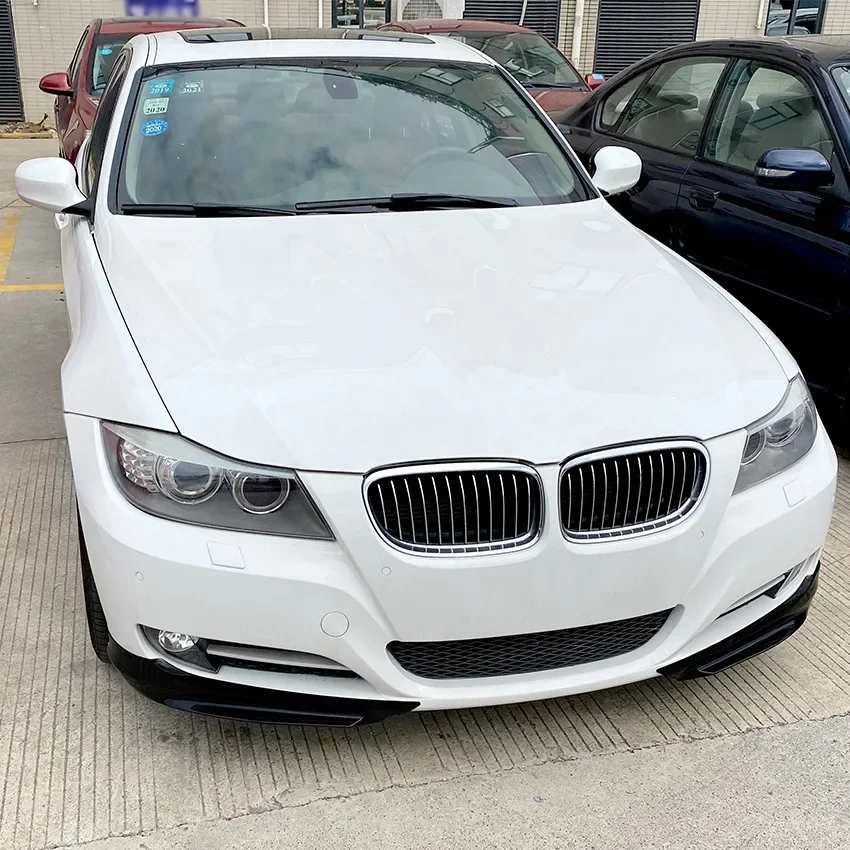 Front Lower Bumper Spoiler Lip Splitter For BMW 3 Series E90 E91 LCI 320i 330i 2009-2012 Front Bumper Lip Diffuser Spoiler - view 6