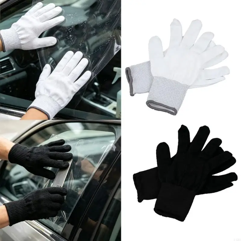 D5BE Breathable Full Finger Gloves for Tint, Wrap and Sorting Tasks