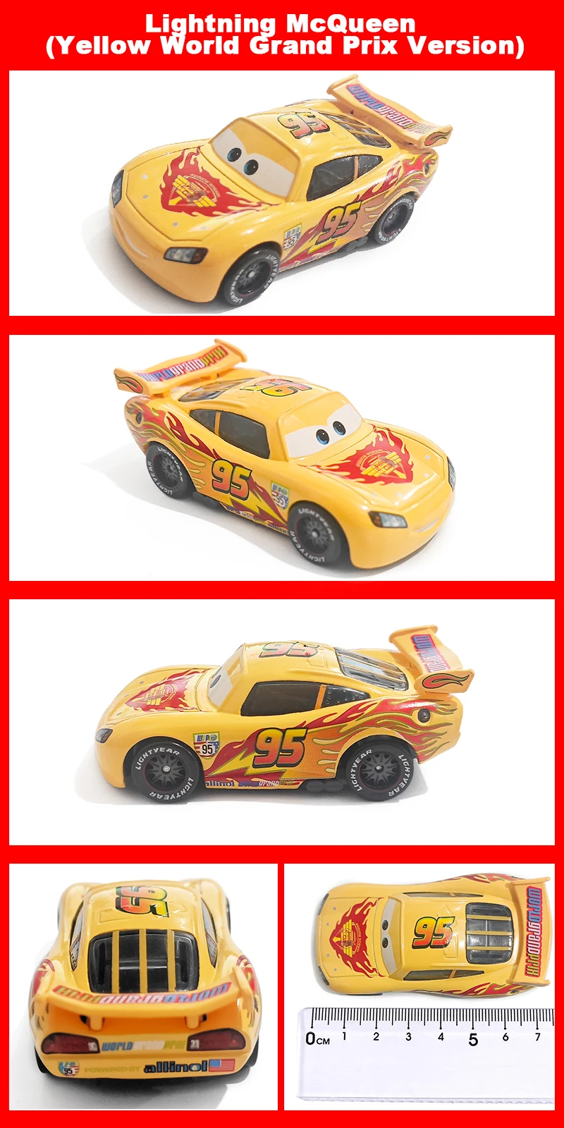 Pixar Cars Inertial Assistance Alloy Offroad-Fahrzeug Lightning McQueen Storm Cruz Mater Jackson Ramirez Kinderspielzeug Geschenke – Detail 26