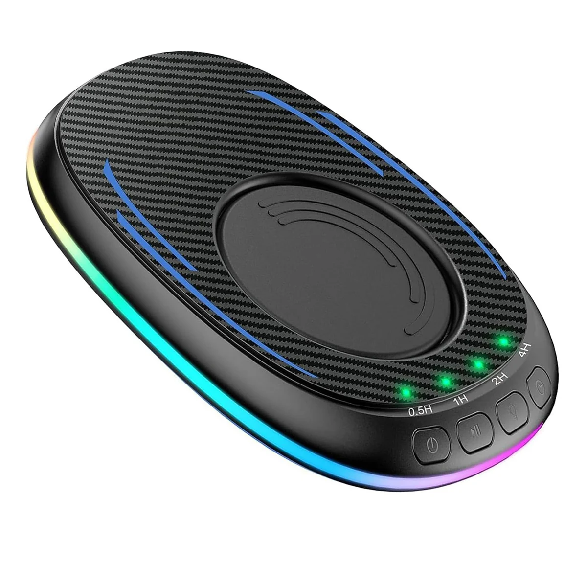 Souris indétectable avec minuterie, souris silencieuse, jiggler avec interrupteur marche/arrêt, souris Wiggler pour garder l'ordinateur vivant, noir