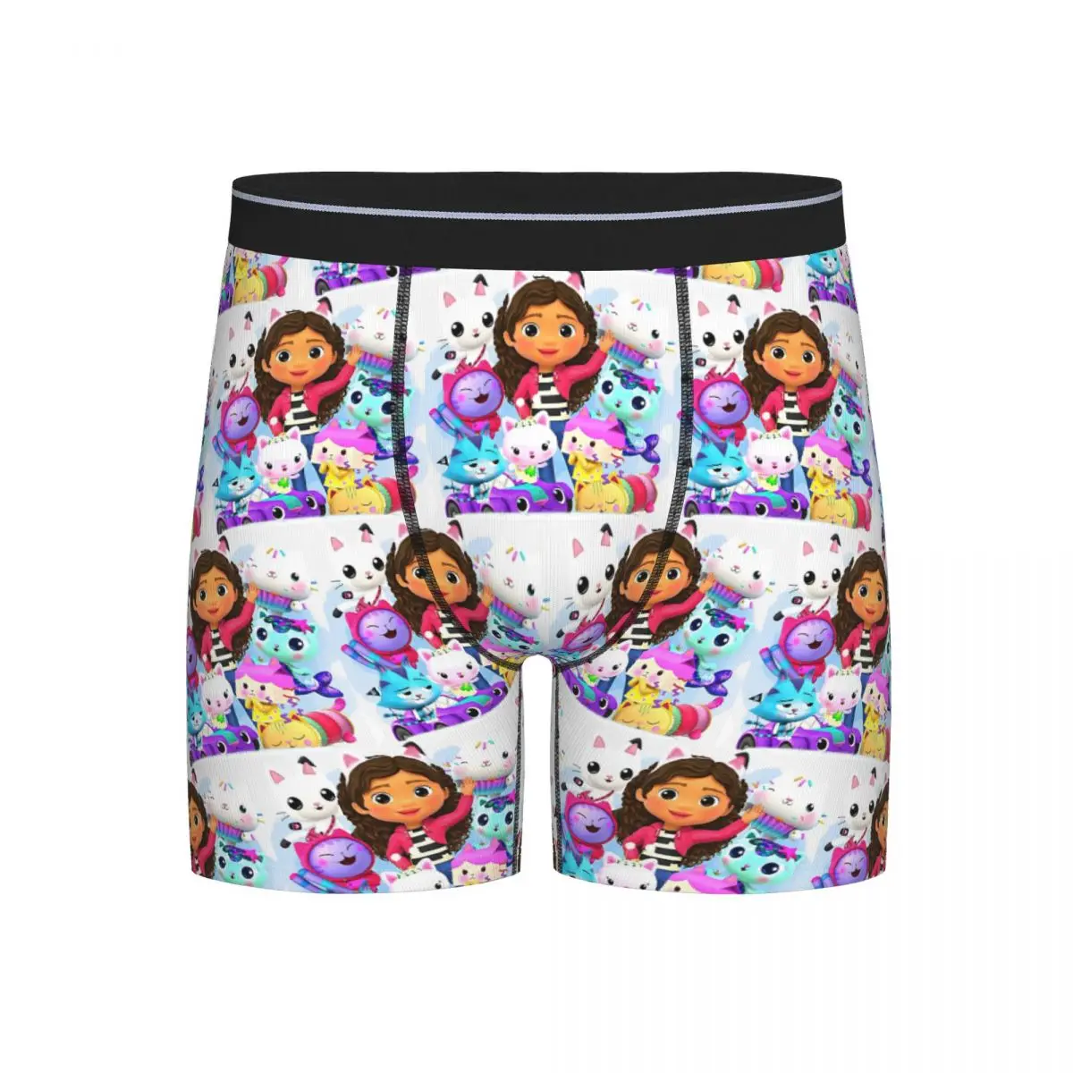 

Long Boxer Underpants Shorts Cartoon G-Gabbys Dollhouse (11) Panties Men Comfortable Underwear for Homme Man Boyfriend Gift