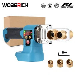 WOBERICH Cordless Pipe Welding Machine Rechargeable Hot Melt Machine PPR/PB Water Pipe Melter Welding Machine For Makita