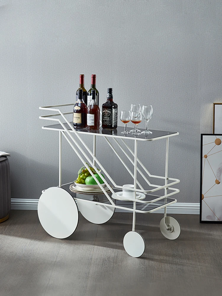 Cart, restaurant, bar, kitchen, multifunctional hand held beverage, cart, mobile sideboard cabinet, cart