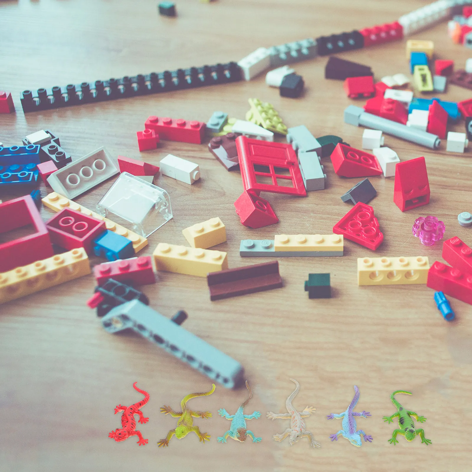 

Набор из 6 пластиковых фигурок-имитаций ящериц, реалистичные модели рептилий, украшения для интерьера, обучающие игрушки для детей, демонстрационные образцы