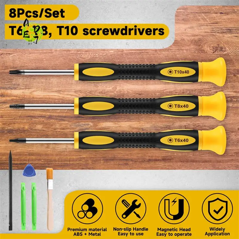 Aed7-8Pcs/Set Torx … - image