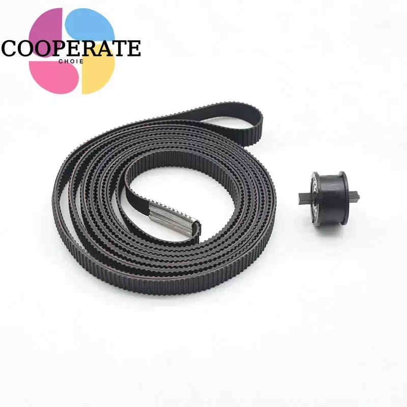 C7769-60182 Carriage Belt with Pulley 24'' 24 inch A1 for HP DesignJet 500 500PS 510 510PS 800 800PS Plus 4500 820 MFP 4020 T620