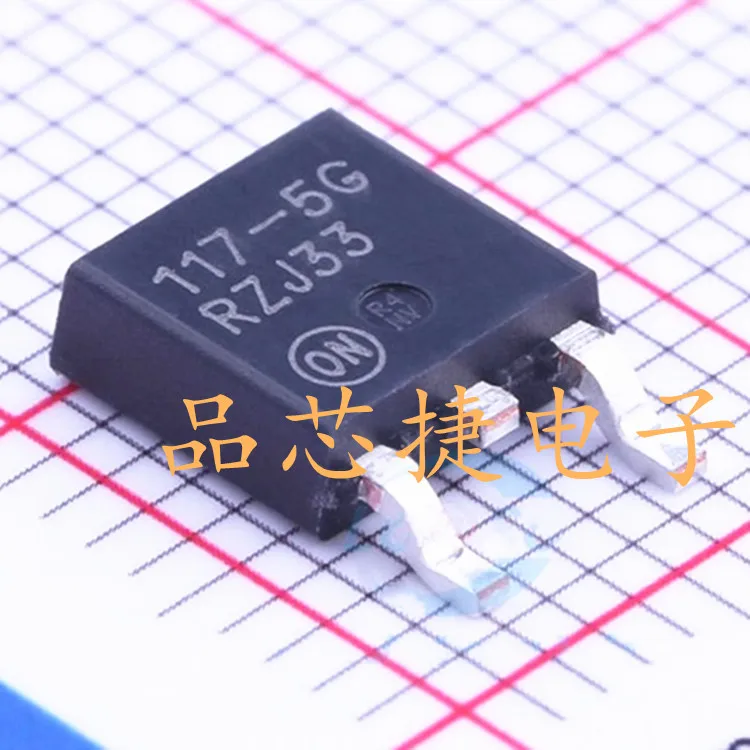 

10pcs orginal new NCP1117DT50RKG silk screen 1175G TO252 linear regulator IC chip