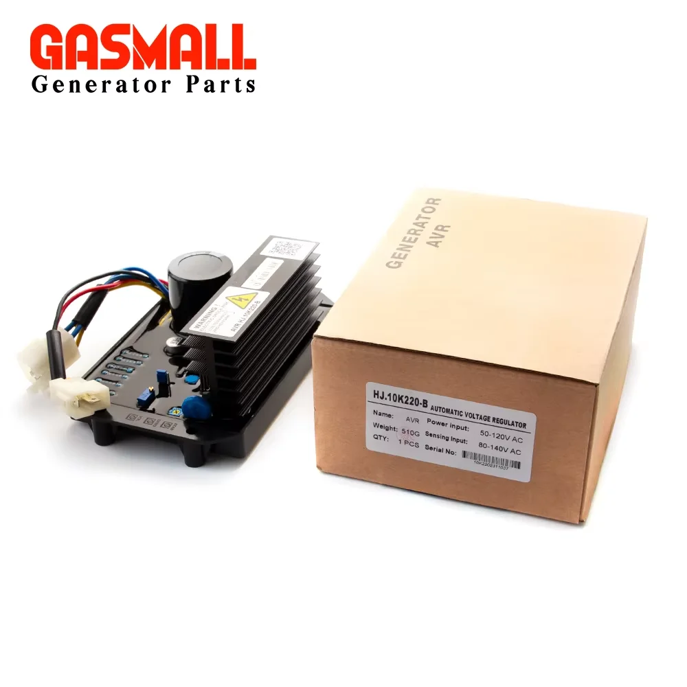HJ.10K 220-B 6 Wire AVR Replacement for Generator AC Voltage Stabilizer Regulator Parts