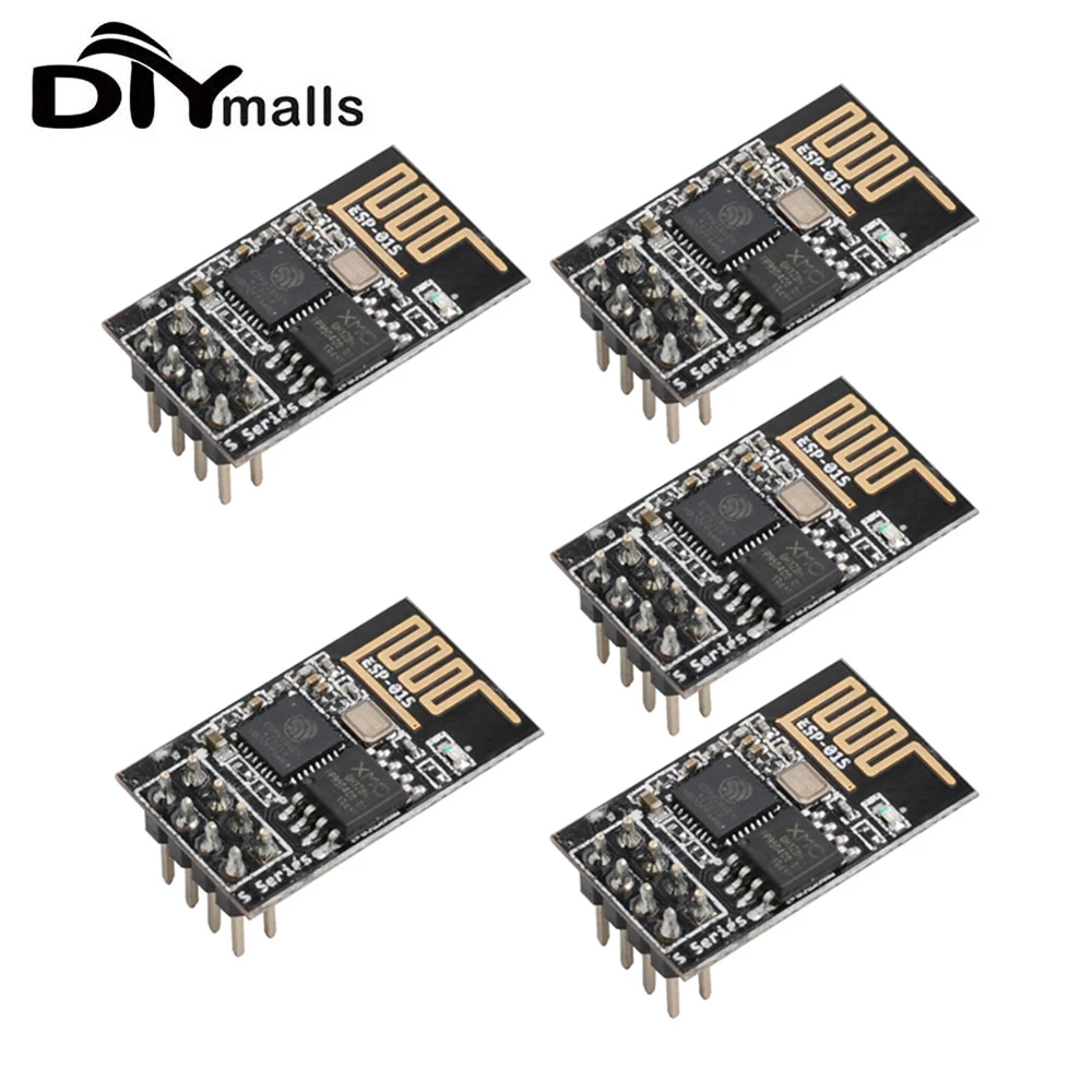 

5/10pcs ESP8266 ESP-01S WiFi Wireless Serial Transceiver Module 4MB Flash 3.3V Wi-Fi Module Compatible with Ar-duino IDE