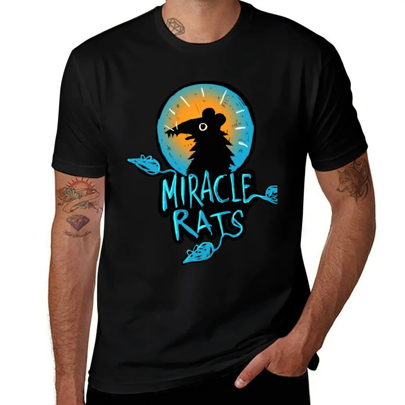 T-shirt à manches courtes de style streetwear décontracté Night In The Woods Miracle Rats
