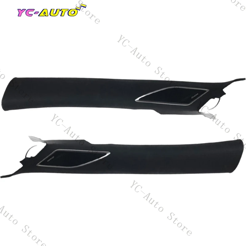 Black A-Pillar Interior Panel Tweeter Trim Black A-Pillar Audio Car Accessorie For VW Volkswagen Golf 7 MK7 GTI