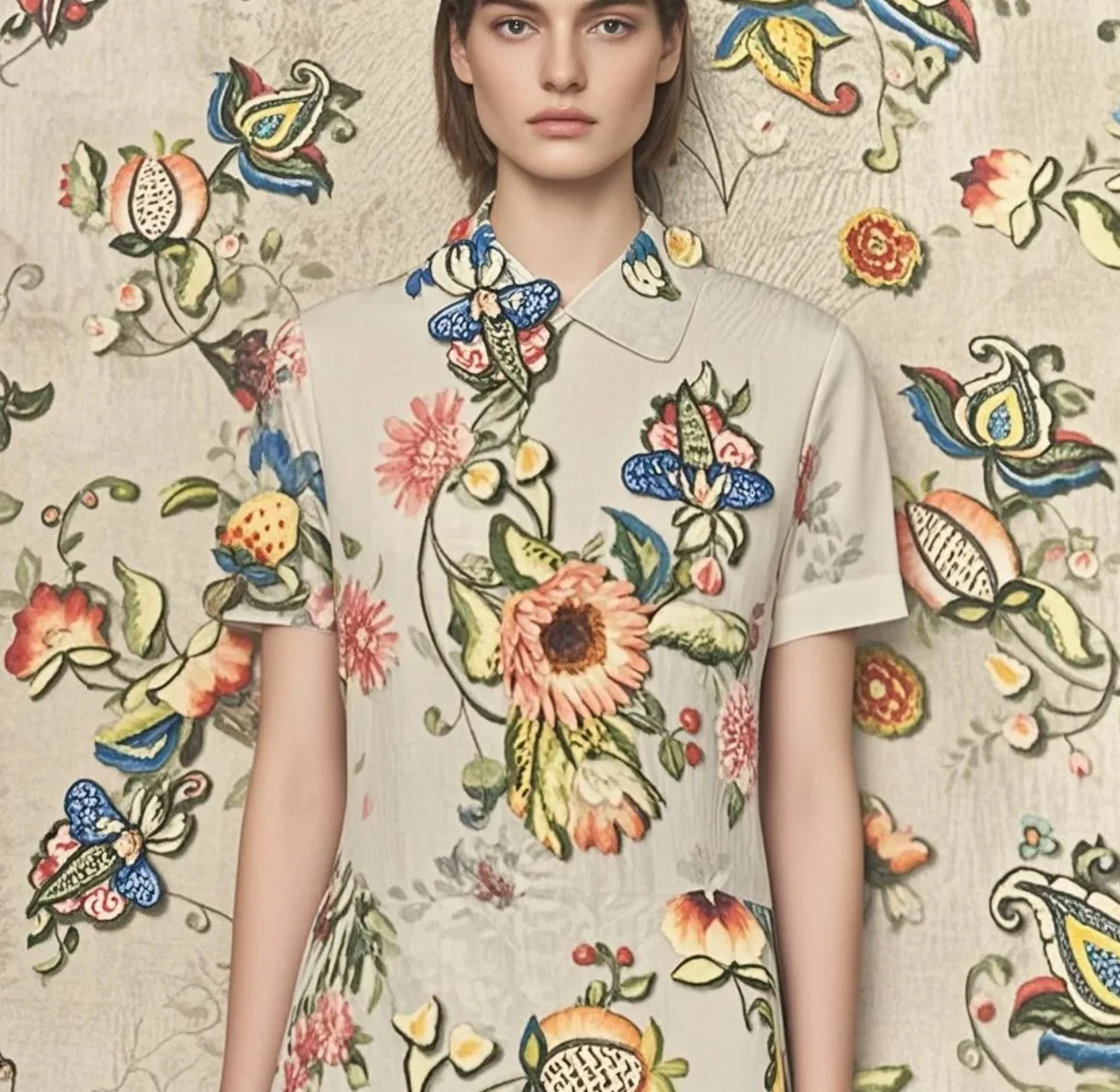 

50X140cm New High Count Ramie Dress Digital Printed Fabric Women's Clothing Chinese Style Robe Dress Summer Thin linen fabric