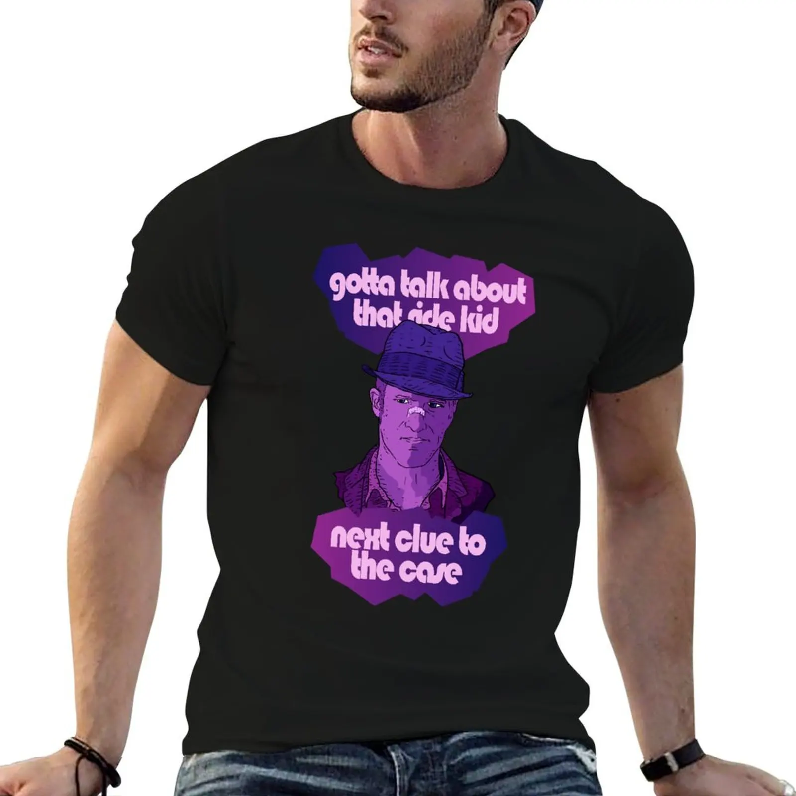 Miller, il faut que je raconte cette balade. prochain indice du cas à résoudre. T-shirt homme, t-shirt en coton, t-shirt homme 100% coton