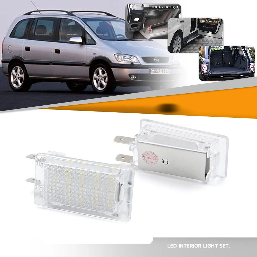 Luz LED para maletero, guantera de carga para Opel Zafira A Vectra B C Agila A Tigra A Corsa Omega, 1 unidad