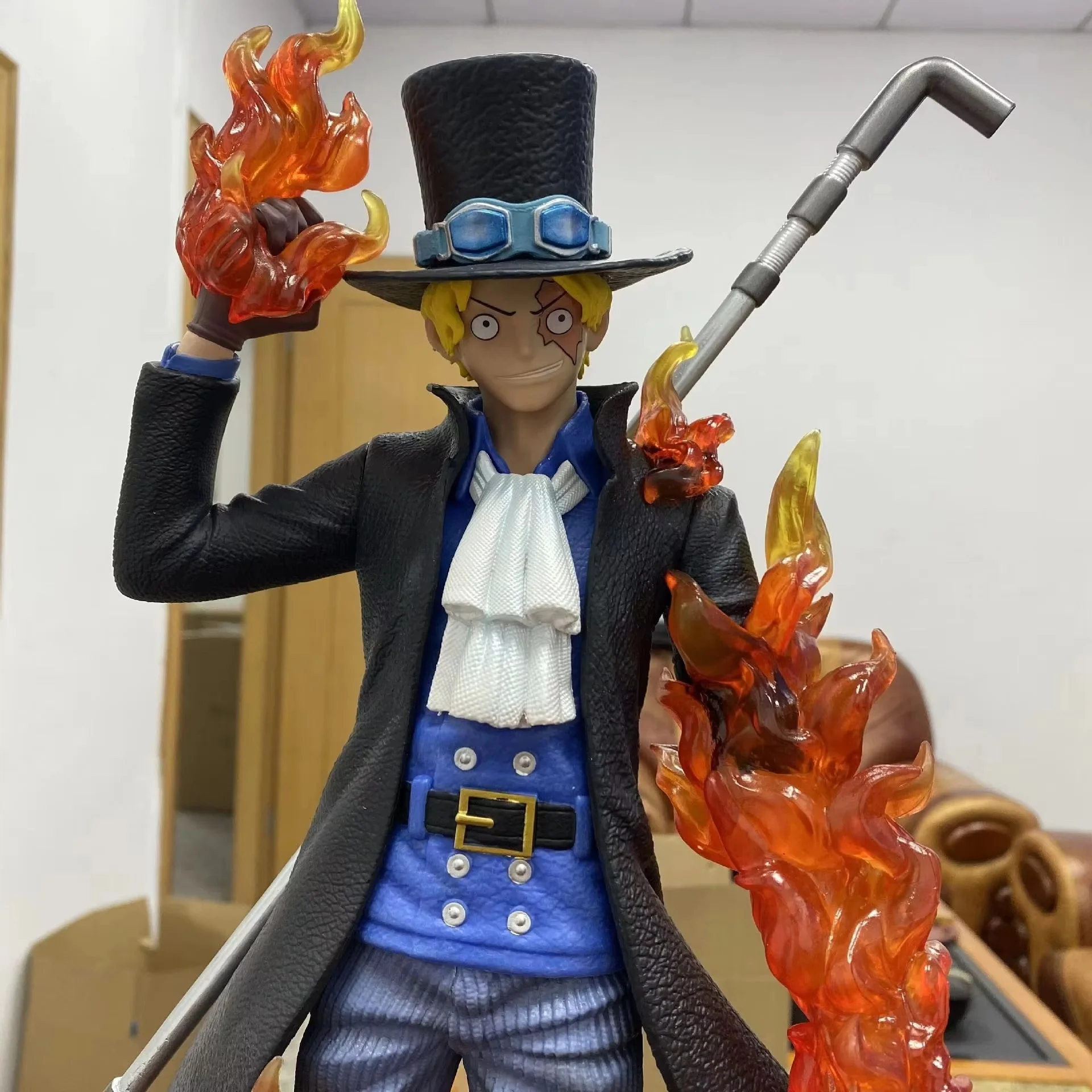 Anime Figure One Piece Gk Dream Saab Statue Model 41cm  Ornament Figure Box No Light Collection Decoration Christmas Gifts