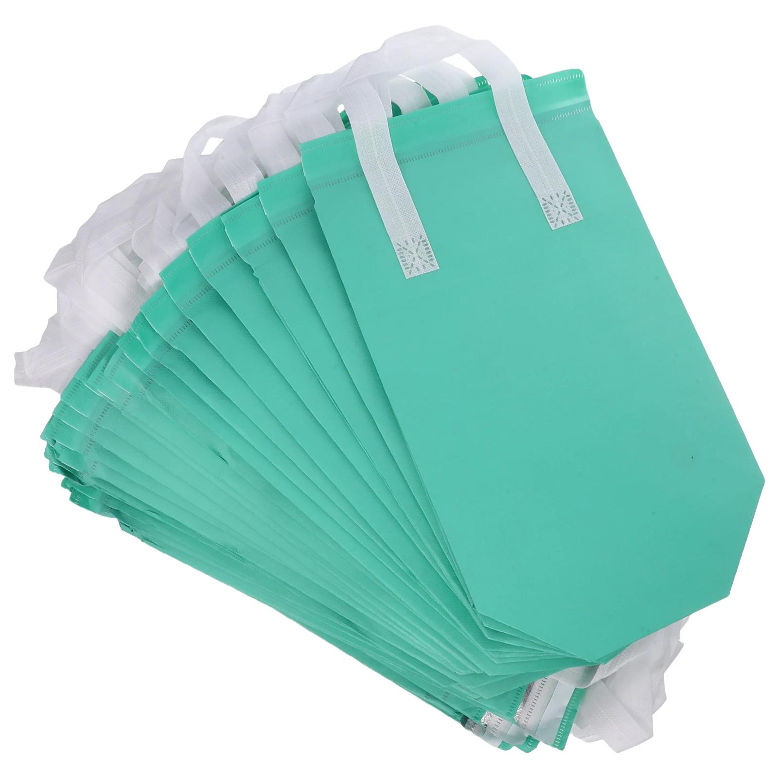 

50pcs Insulated Foil Bags Food Storage Waterproof Takeaway Bag Self-Sealing Closure Aluminum Lining Reusable Picnic Camping