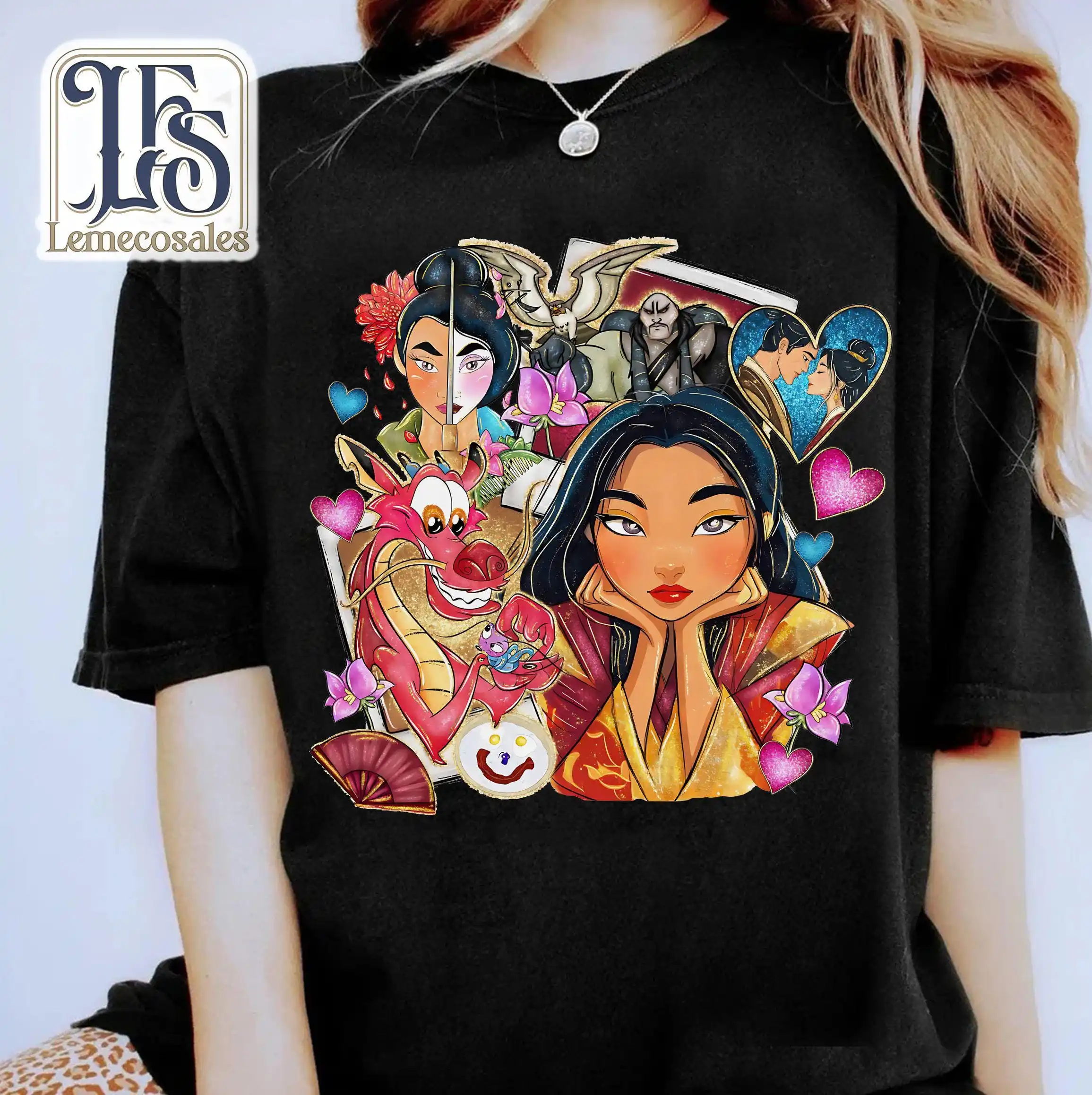 قميص ديزني "رايا" الكلاسيكي، تي شيرت "رايا والتنين الأخير"، رحلة مطابقة لفتاة عيد ميلاد ديزني، تي شيرت رايا المحارب #5