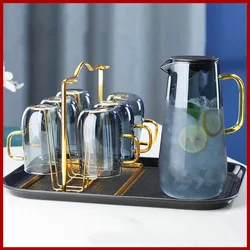 Thickened heat-resistant glass Teapot  Large-capacity Household Kitchen，Scented Tea ， Milk Coffee Tea Pot Drinkware 350/1600ml