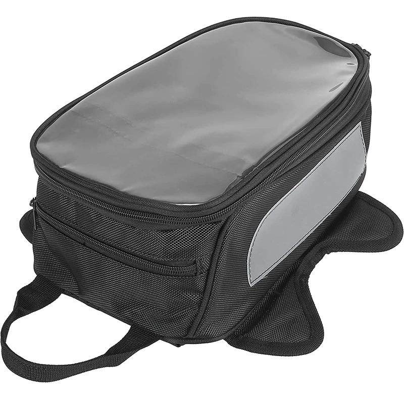 Bolsa magnética para tanque de combustible de motocicleta, bolsa de tanque de navegación para teléfono móvil, bolsa de hombro impermeable, mochila de equipaje, bolsa de viaje