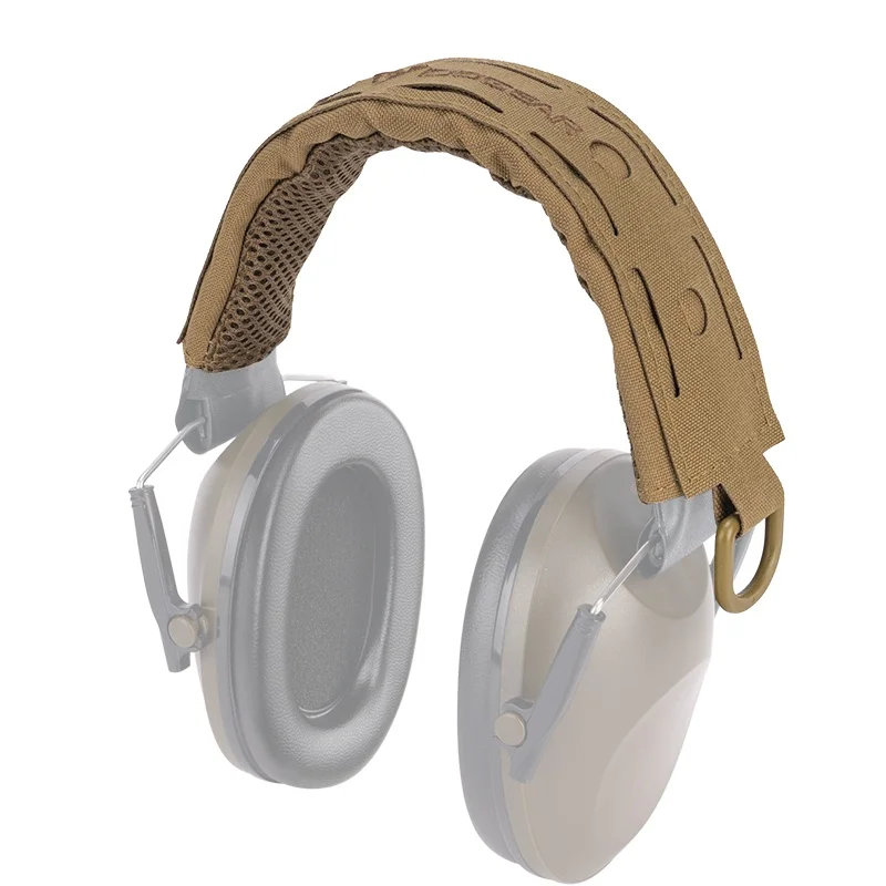 Tactical Headphone Cloth Cover with D-Buckle, Noise Cancelling, Universal Headband, Laser Molle, C2, C3