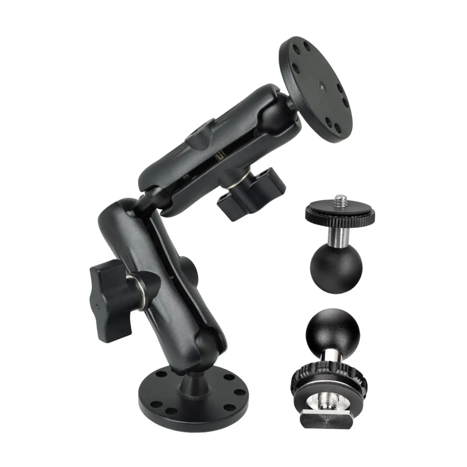 

Основание крепления Кронштейн для камеры Регулируемая прочная универсальная универсальная подставка 1-дюймовое шаровое крепление для лодки, морского каноэ