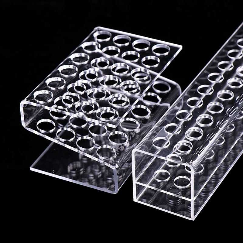 Acrylic Pen Stand Pen Holder Stationery Display Stand Makeup Eyebrow Pen Holder Test Tube Rack