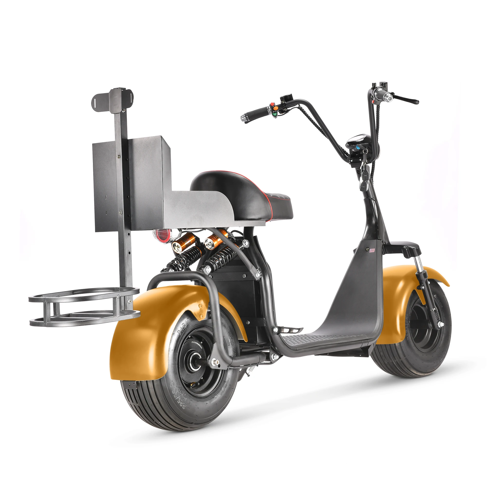 

ZAIQU EU/US warehouse adult gift powerful single seat golf scooter 60v scooter golf cart foldable electric golf scooter for who