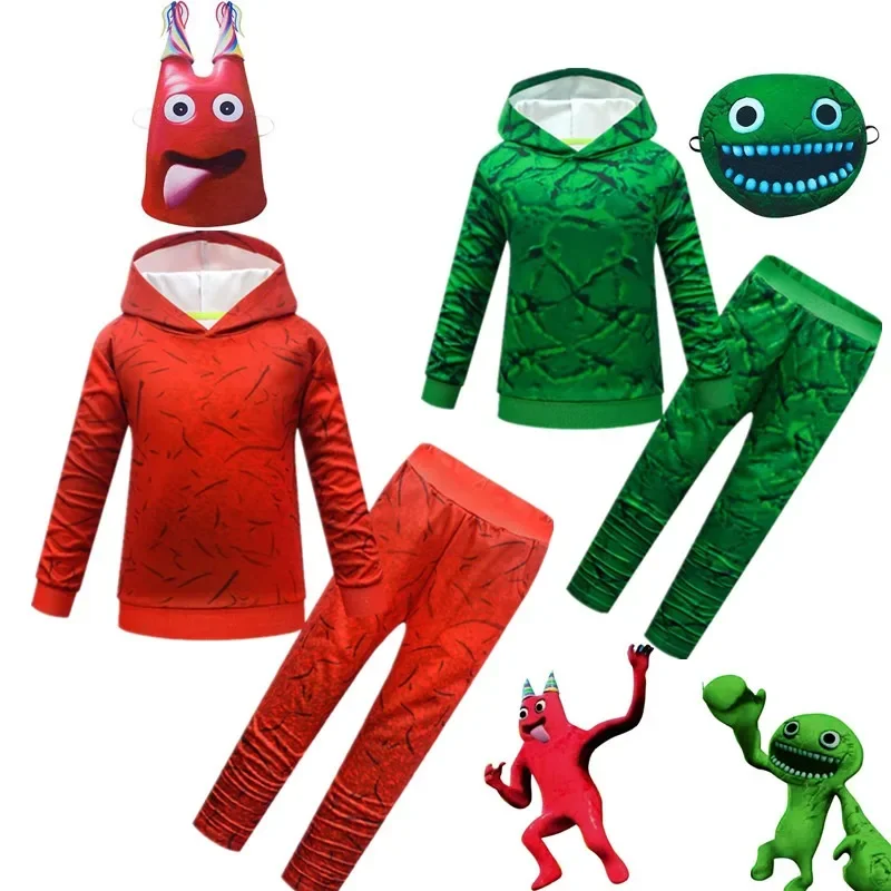 Banban of Garden Costume per bambini Cosplay Jumbo Josh Monster felpe con cappuccio felpa abiti natale Halloween e festa in maschera