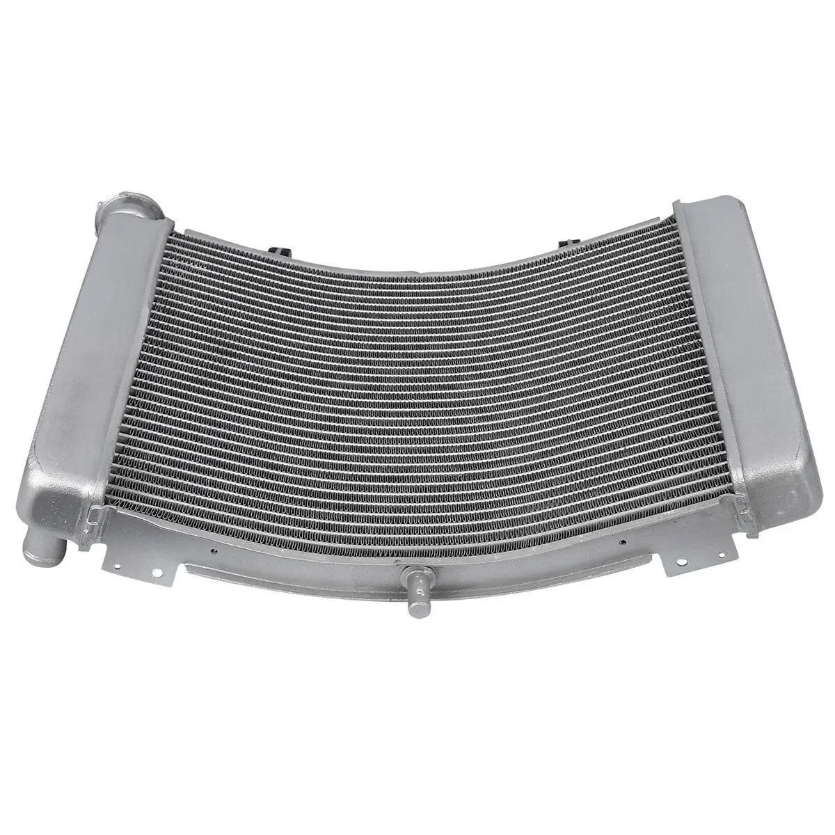 Motorcycle Silver Engine Radiator Cooling Cooler For Honda NSR250 1991-1998 1992 1993 1994 1995 1996 1997