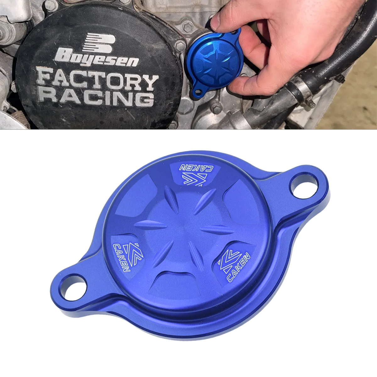 

Motorcycle CNC Oil Filter Cover Cap For Yamaha WR250F WR450F YZ250F YZ450F YZ250FX YZ450FX 2010-2019 2020 2021 Dirt Bike