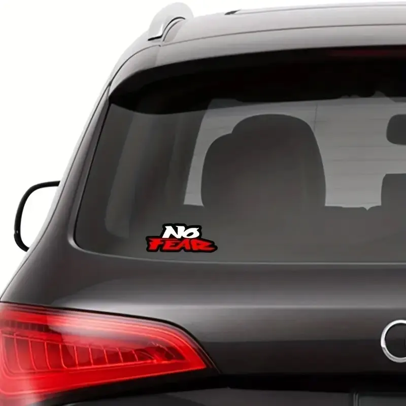 

Custom Car Stickers No Fear Decals for Car Motorcycle Helmet PVC Material Whole Body Stickers