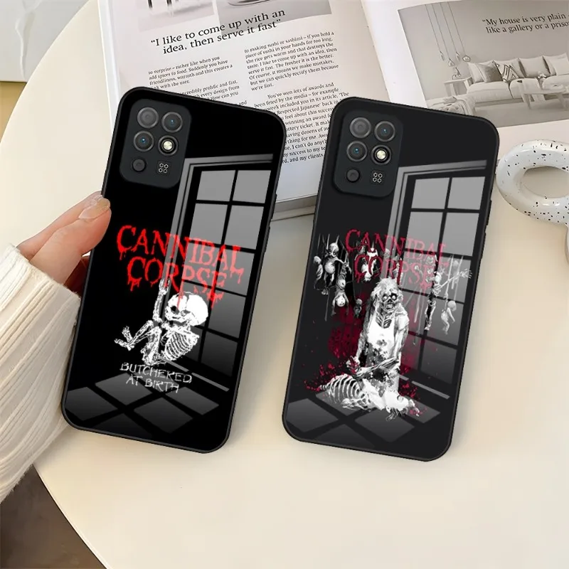 Cannibal Corpse Phone Case For Huawei P30 Lite P50 P20 P40 P10 P9 Smartp Z Mate 40 Honor 30 50 60 Pro Plus Glass Cover