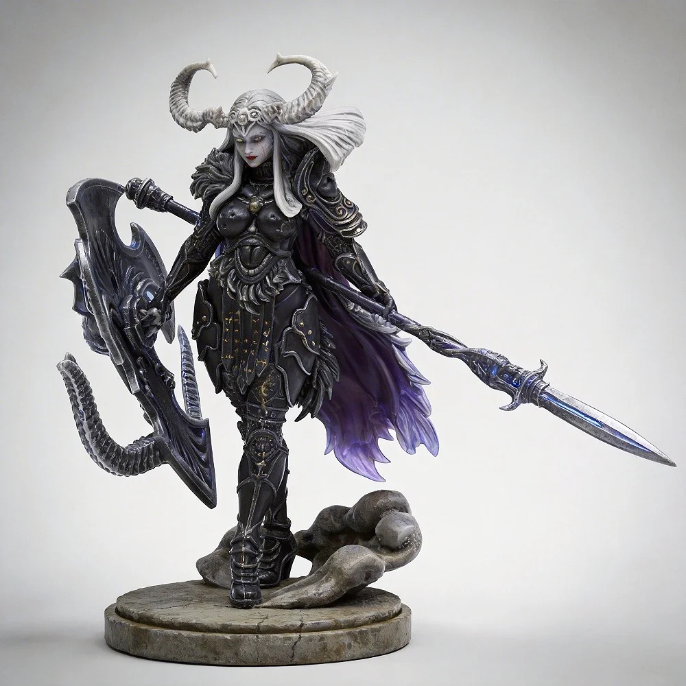 

Высококачественный сборочный набор фигурок из смолы, микро-миниатюрная 3D-печатная модель, неразборная, неокрашенная модель для хобби.