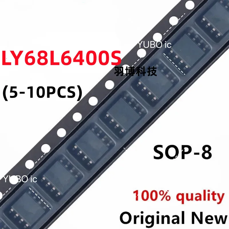 (5-10piece)100% New LY68L6400SLIT LY68L6400S sop-8 Chipset