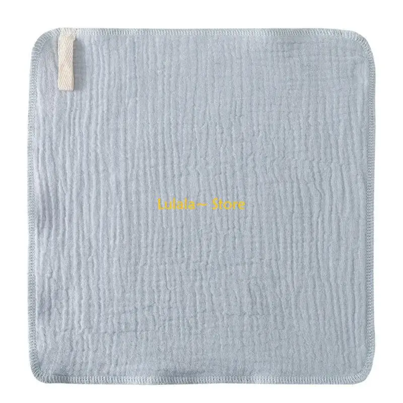 

Y4QA Small Baby Wash Cloth Soft & Breathable Newborns Towel & Convenient Newborns Wahcloth Baby Handkerchief 27x27cm