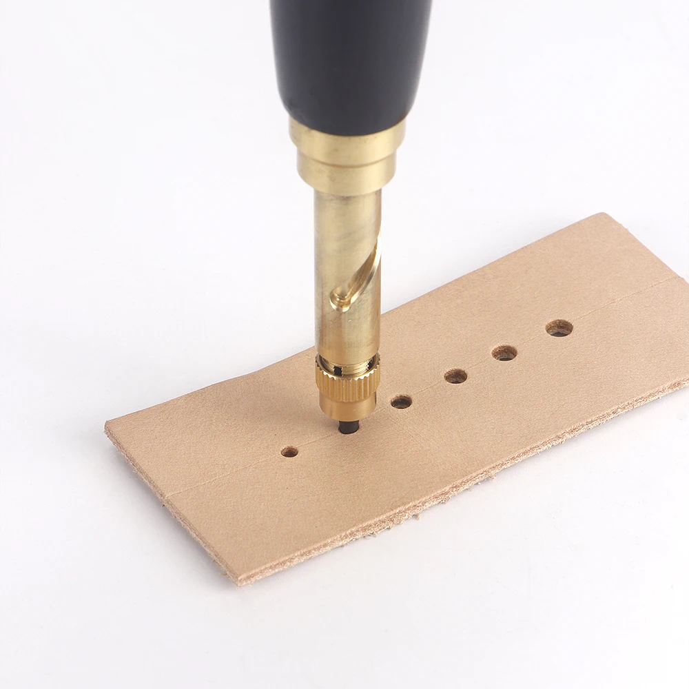 QJH 1Set Japanese Screw Punch - Leathercraft Japan ulasan dan harga