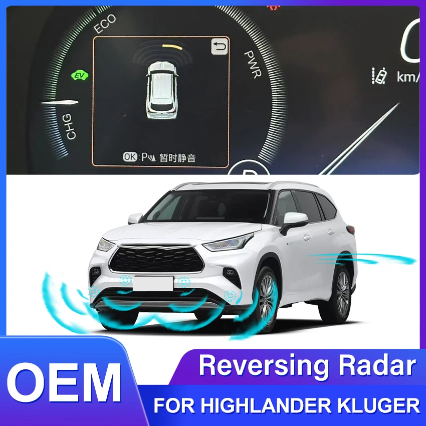 

New! OEM Front Rear Reverse Parking Sensor PDC Car Reversing AID System For Toyota Highlander Kluger XU70 2020~2025