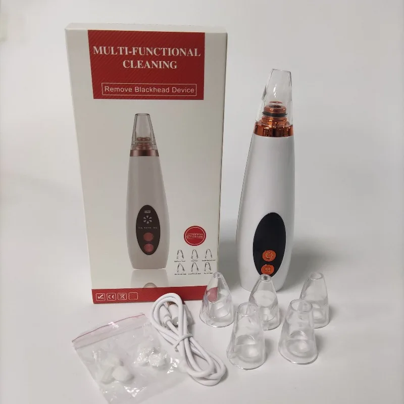 Nettoyeur de pores, modèle d'affichage de charge, dispositif d'aspiration de points noirs, exportation de points noirs, nettoyant pour le visage à domicile