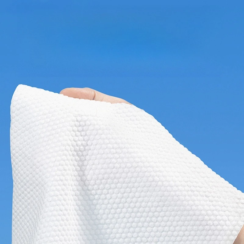 Beauty salon special large roll face towel face wipe pure cotton disposable face towel view 2