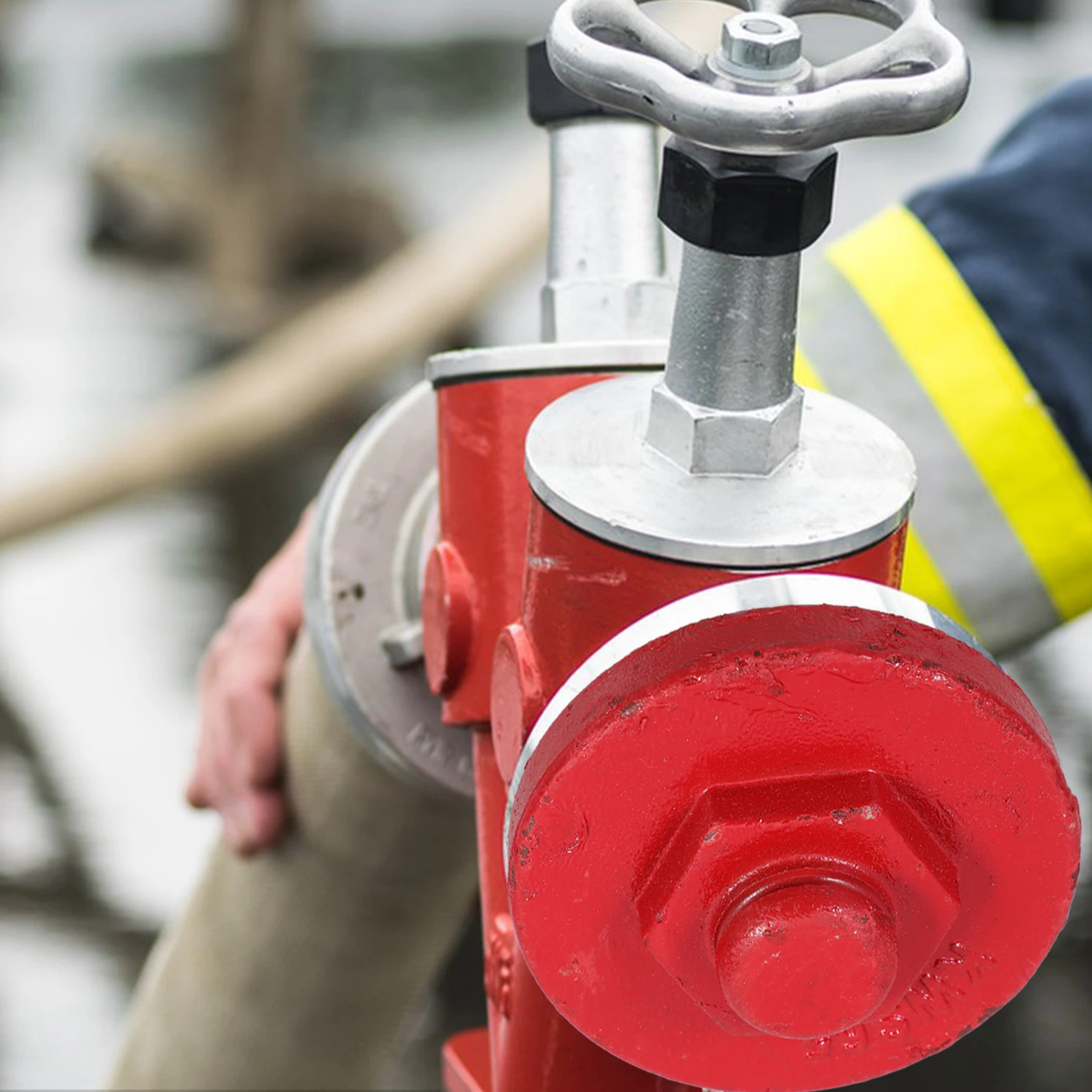 

Fire Hydrant Cap Cast Iron Universal Design Aboveground Underground Debris Prevention Enhanced Protection Tight Seal