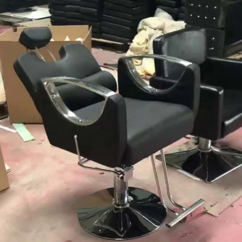 Barber Shop , Modern Minimalist Style, Hair Dyeing Perming , Beauty Salon Lift And Swivel Chair, Whole