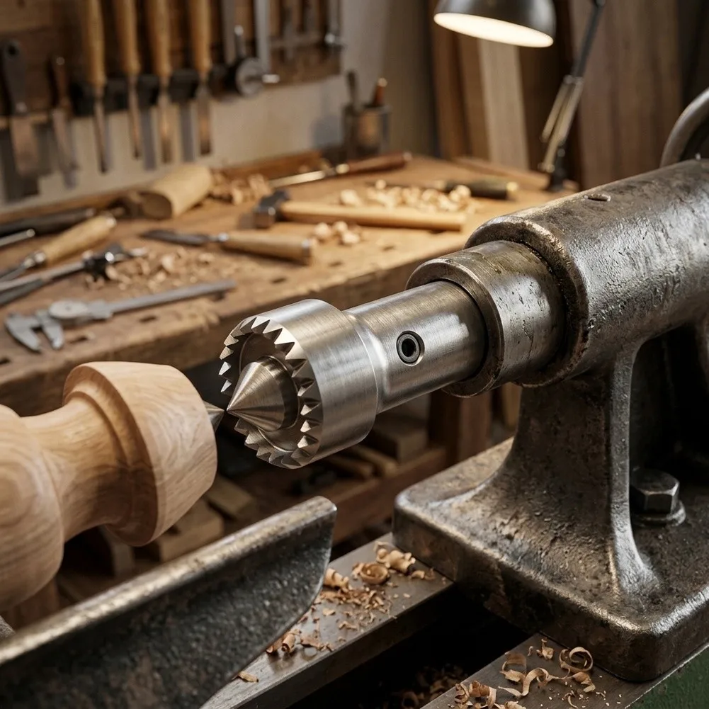 Precision Wood Bead Cutter for Lathe Compatible with No. 2 Spindle Mounting System for Stable Bead Forming Operations