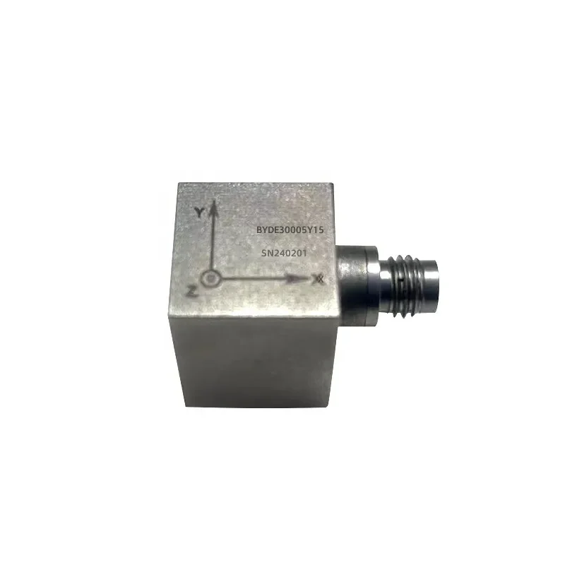 E30005Y15 three-axis accelerometer ICP piezoelectric vibration sensor acceleration sensor