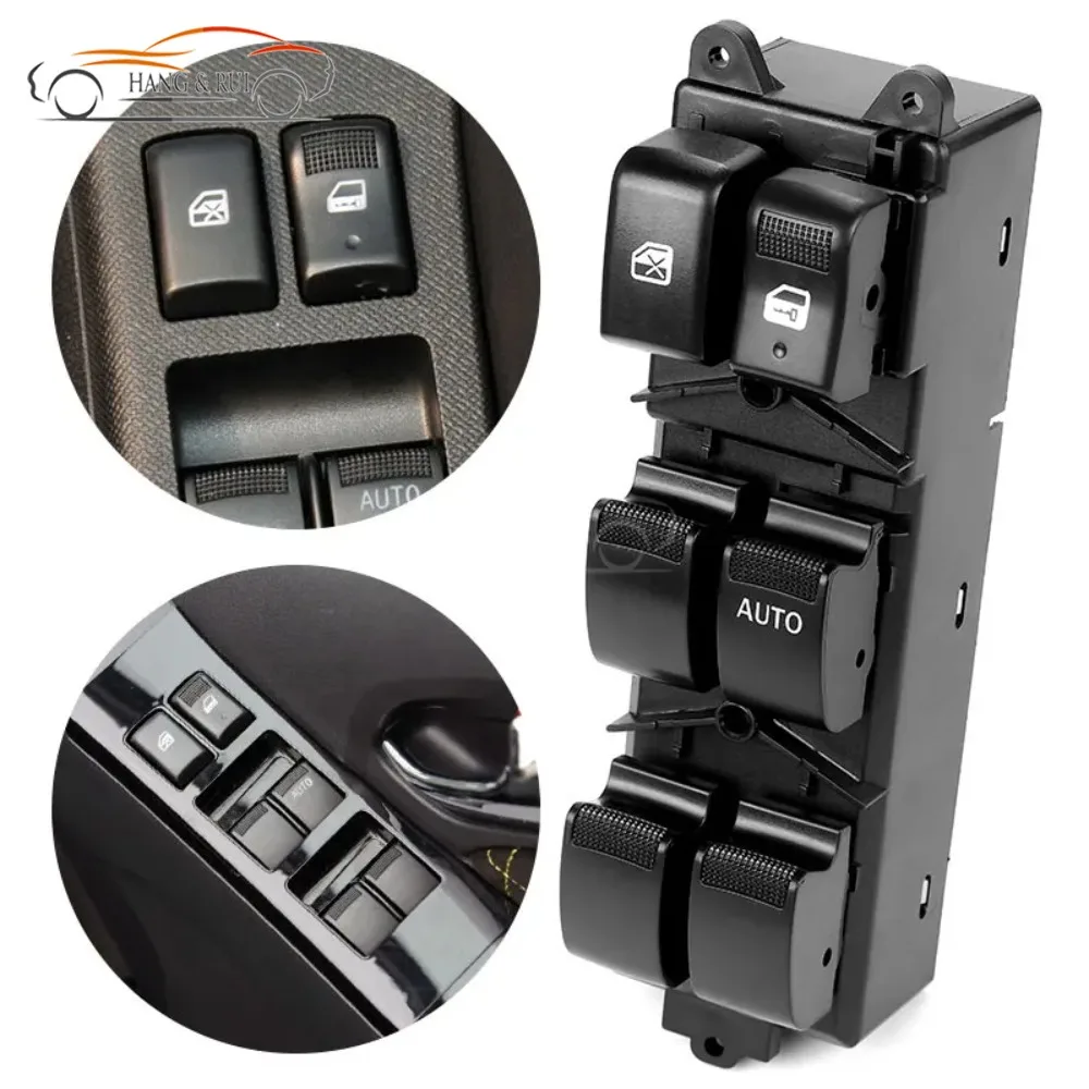 RHD 18pins Master Power Window Lifter Control Switch Regulator For Isuzu D-Max Dmax MU-X 2012-2019 4-Door OE 8981922511 view 3