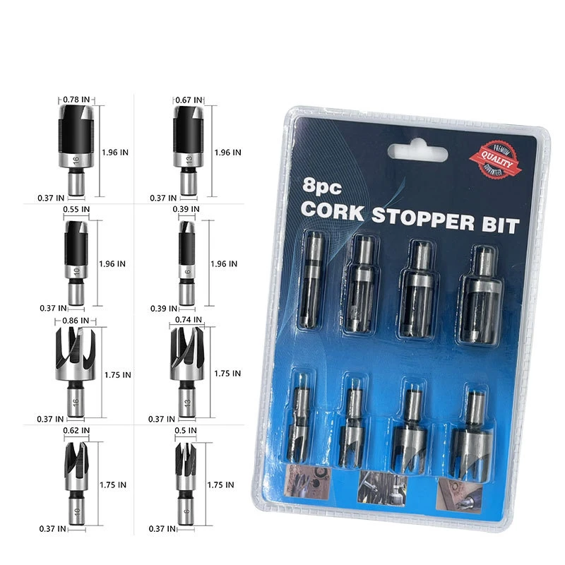 لقمة حفر الفلين، لقمة حفر النجارة، لقمة ثقب لسان مستديرة من نوع المخلب