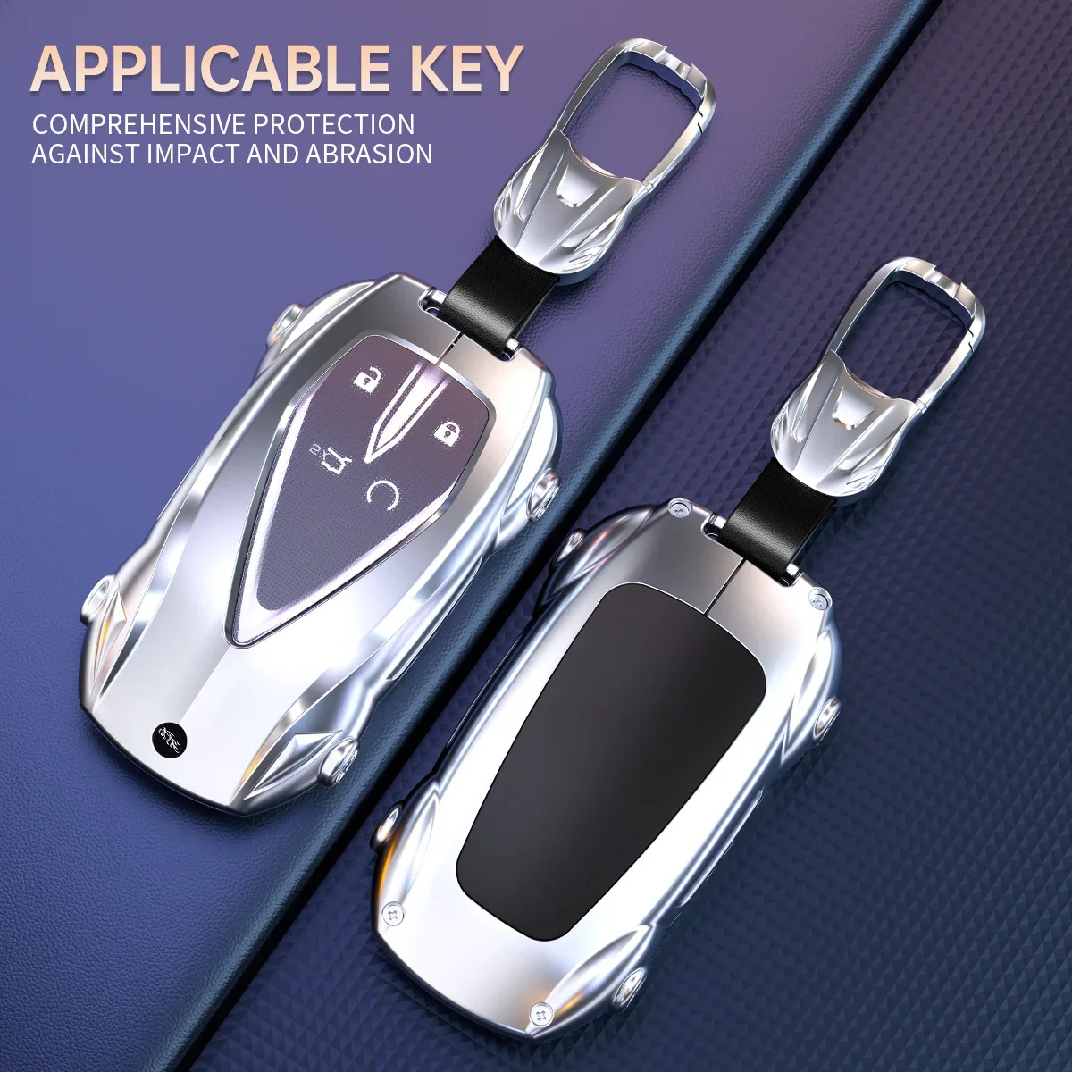 For Changan Deepal SL03 S7 S07, UNI-V UNI-K UNI-T Smart Remote Key Fob Shell Supercar Shape Zinc Alloy Car Key Case Cover