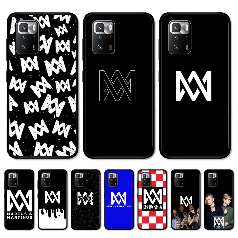 Singer M-Marcus M-Martinus Phone Case For Redmi Note 4 X 5 A 6 7 8 T 9 9S 10 11 11S 11Epro Poco M3 Pro